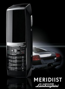 Nuevo teléfono móvil de lujo TAG Heuer MERIDIIST Automobili Lamborghini