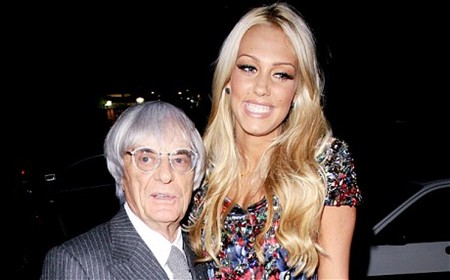 Bernie y Petra Ecclestone
