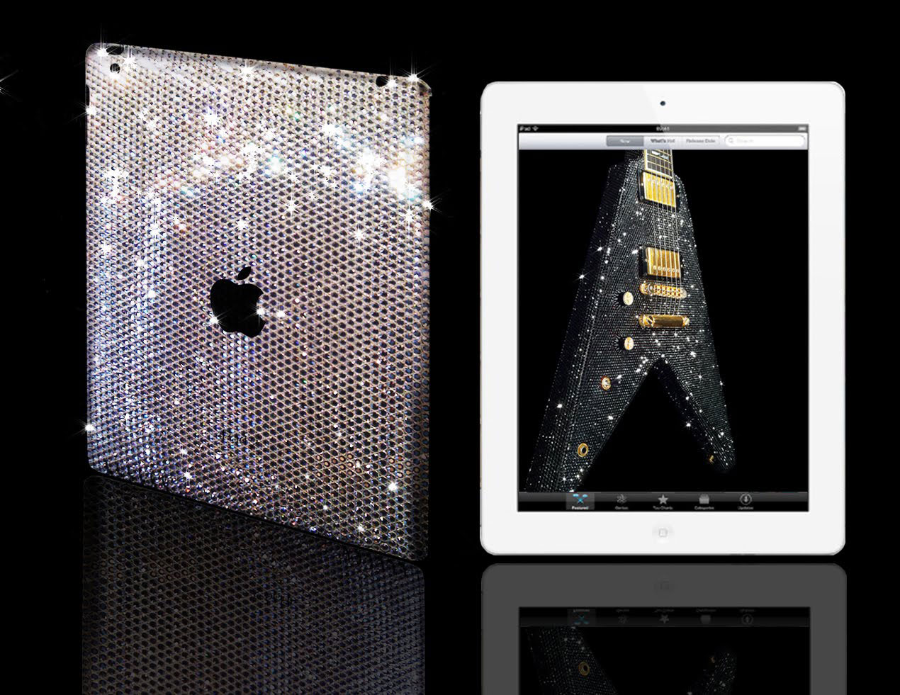 Funda Ipad Swarovsky Classic Luxe
