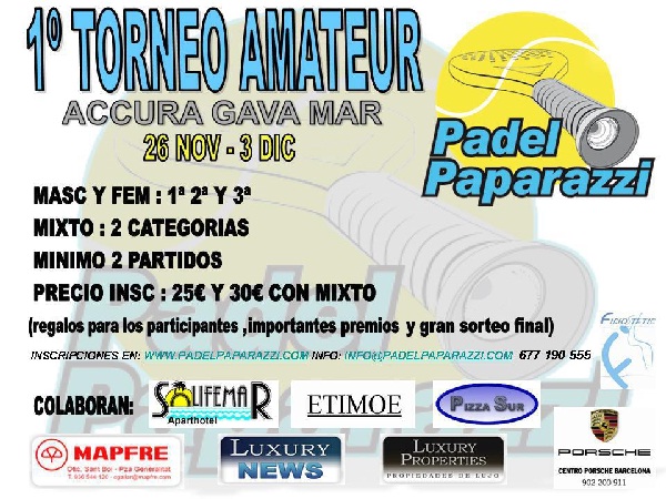 Toreno padel gava padel paparazzi
