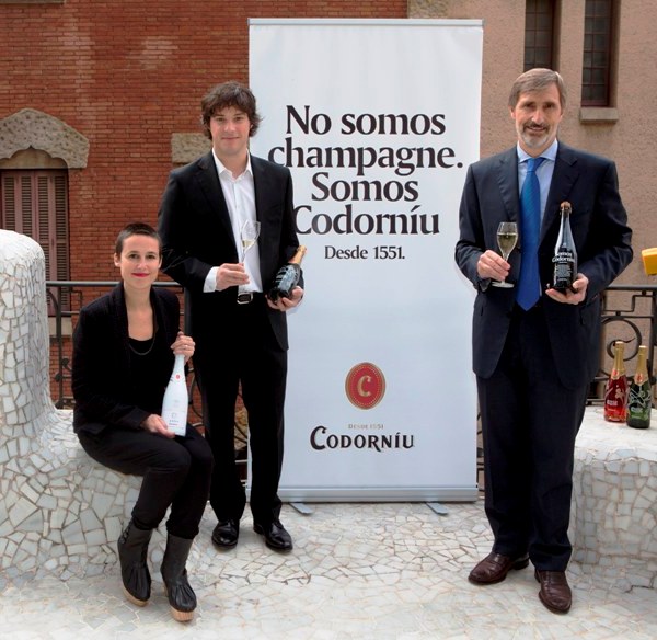 Miriam Ponsa, Jordi Cruz y Javier Pagés - Codorniu