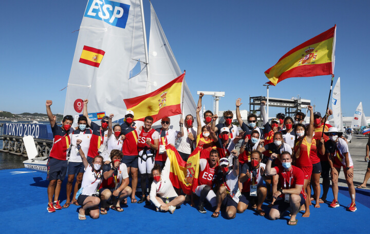 El equipo español cierra el ciclo de Tokio 2020 con dos bronces y tres Diplomas Olímpicos en 49er, 49er FX y Nacra 17
