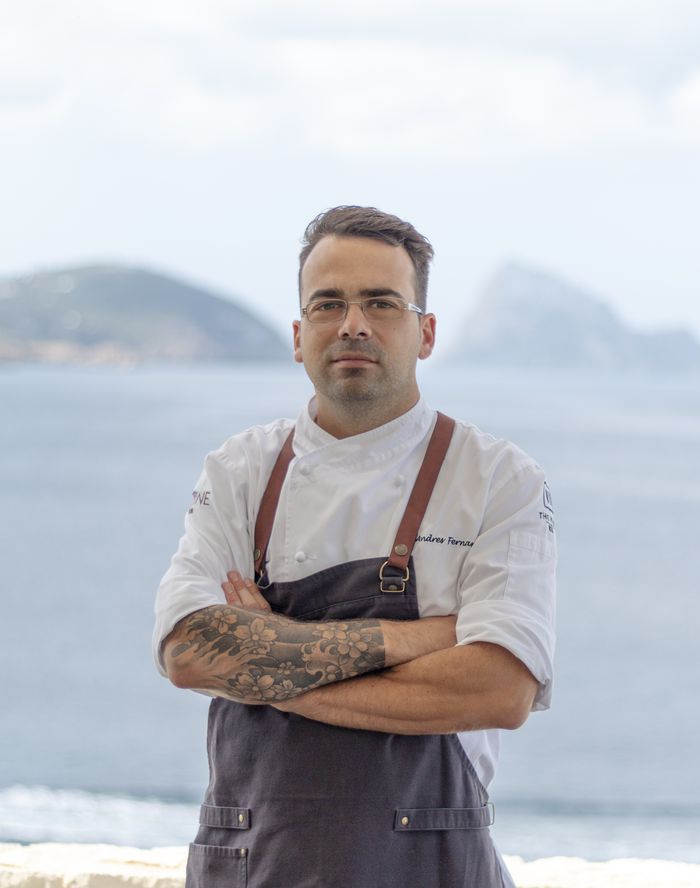 Andres Fernández. El chef de 7 Pines Resort Ibiza