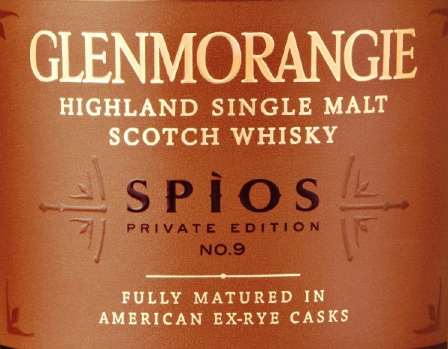 Etiqueta Glenmorangie Private Edition 9 Spios