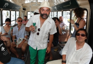 José Corbacho - guía turistico del Perrier Beach Bus