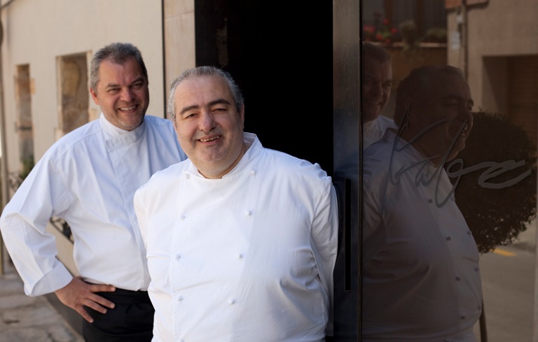 Santi Santamaria y Xavier Pellicer, Restaurante Can Fabes