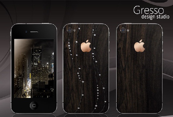 gresso apple iphone 4g blackwood