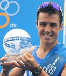 Triatleta javier gomez noya, campeon del mundo 2010