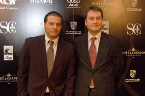 Andreu Castelló (der.) Gerente de Special Class Club y M.Angel Solà (izq.) D.General de Luxury Dreams Group 