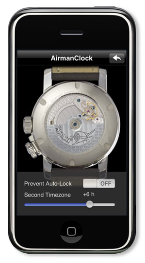 Glycine Airman en tu IPhone