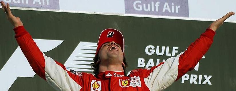 Alonso ha vuelto, doblete de Ferrari en Bahrein