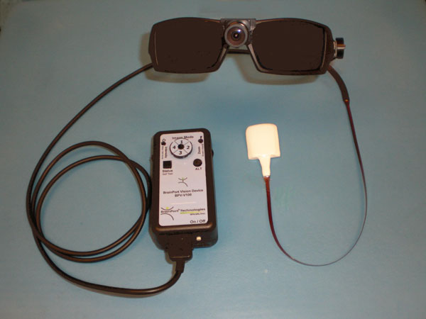 Brainport, un ciego podrá ver a través de unas gafas y dispositivo  en la lengua.