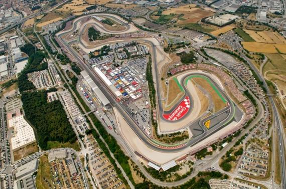 Foto aérea del Circuit de Catalunya Foto aérea del Circuit de Catalunya