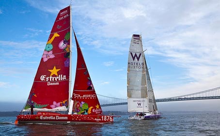 NY-BCN Transoceanic Sailing Record