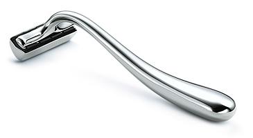Fluid lines for the well-groomed man. razor in sterling silver.$495