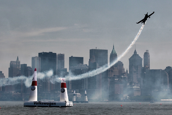 Presentación Red Bull Air Race en New York