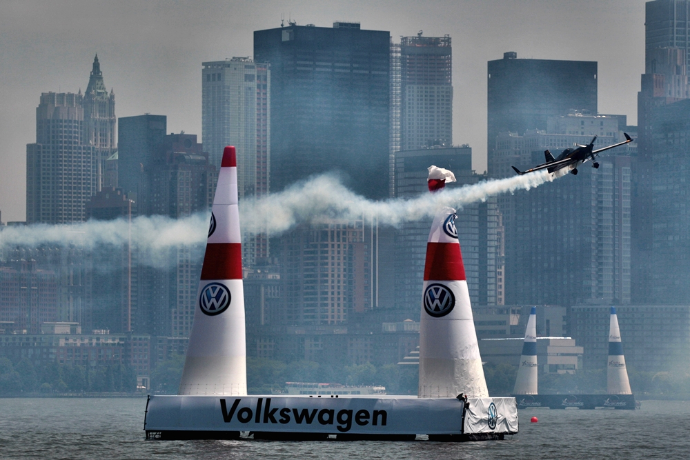 Presentación Red Bull Air Race en New York