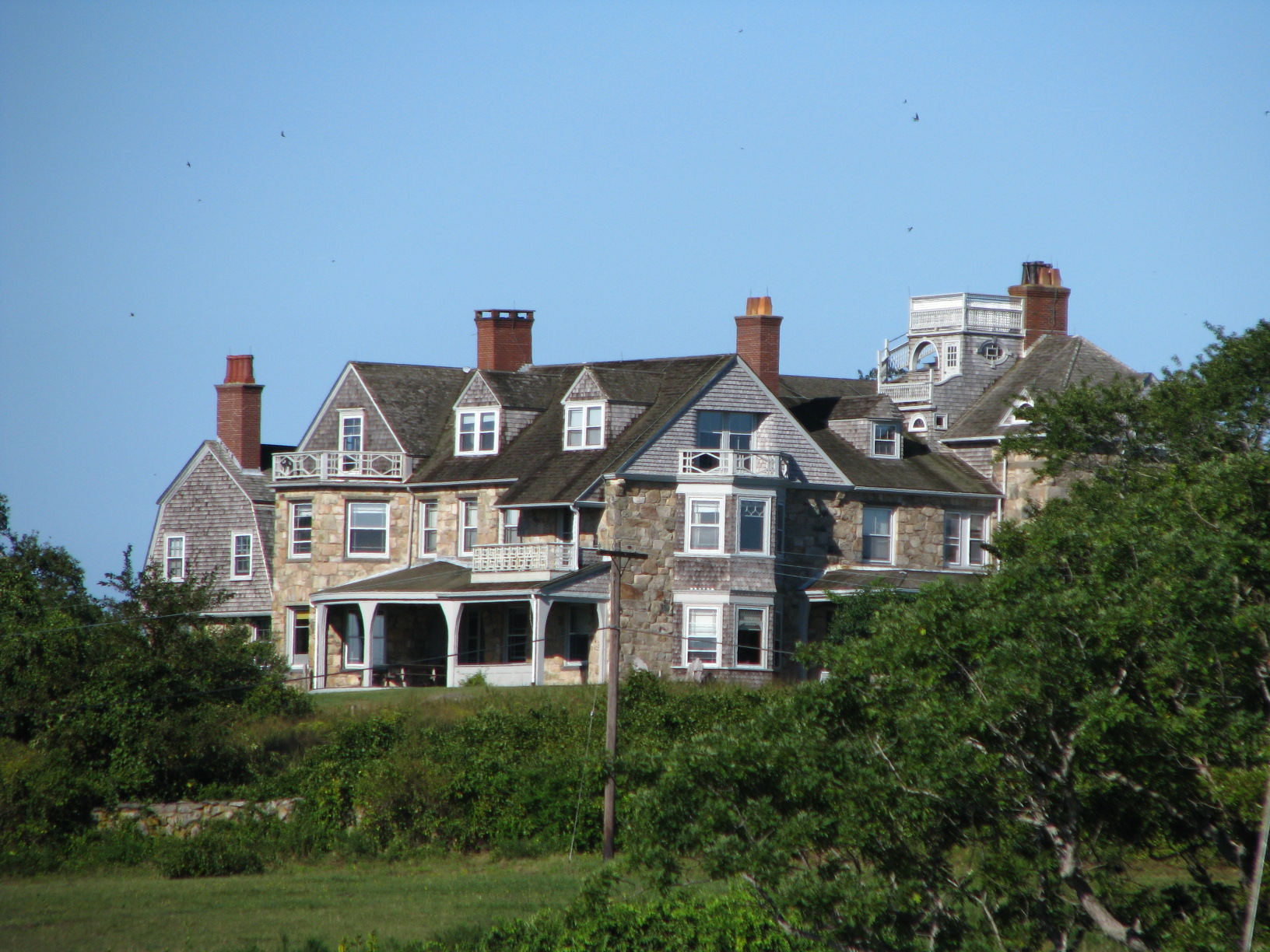 Mansion Forbes en las islas Naushon 