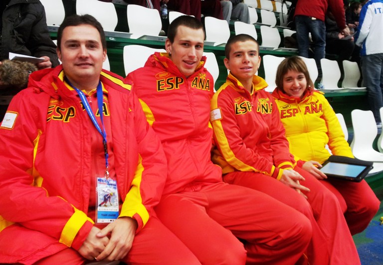 Equipo español de short track - FEDH