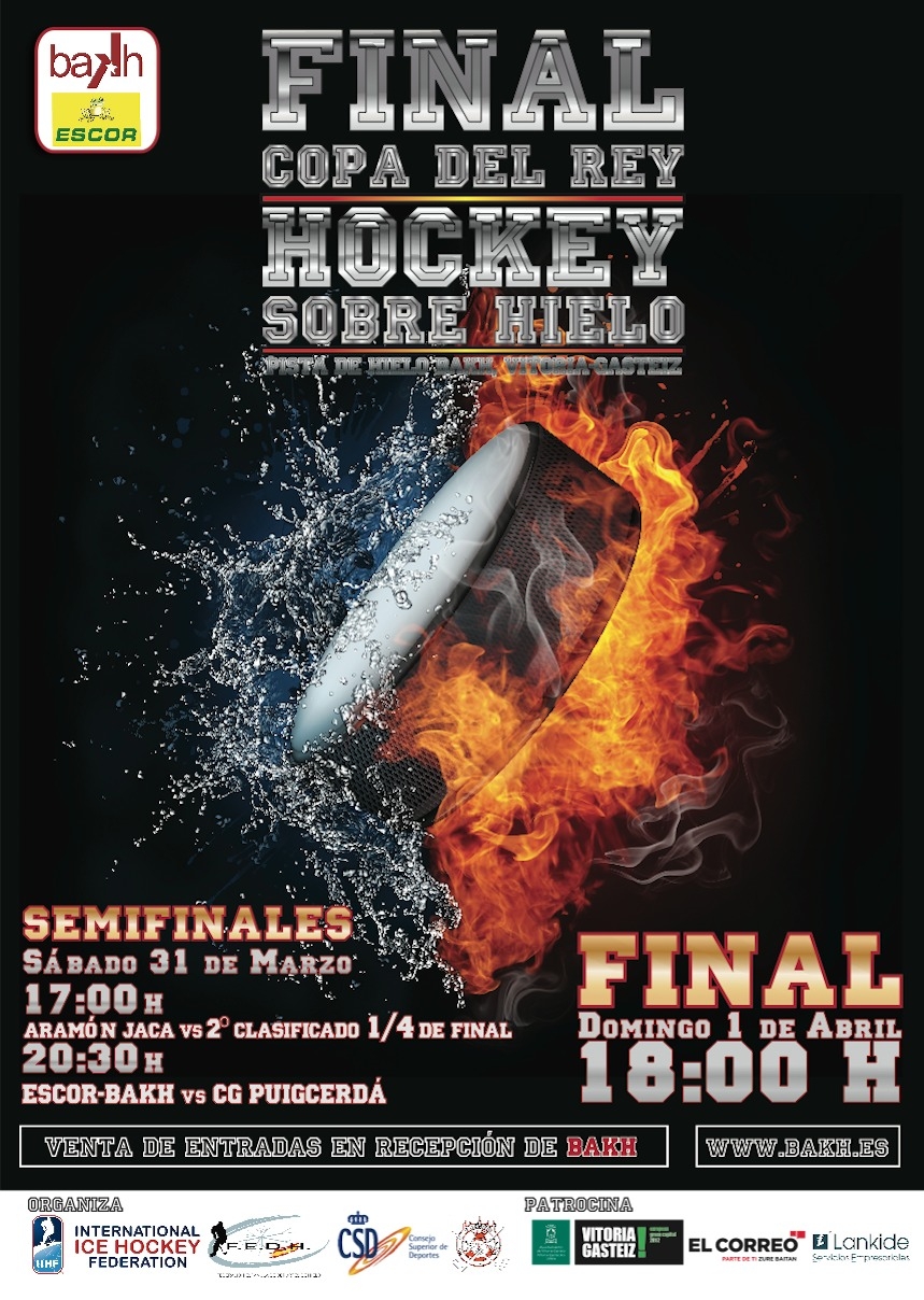 Copa del Rey de Hockey Hielo Cartel