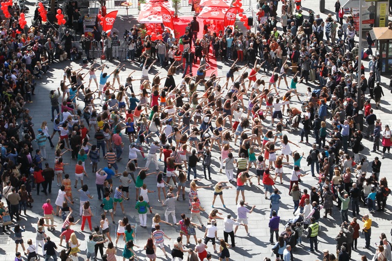 Flashmob Madrid 
