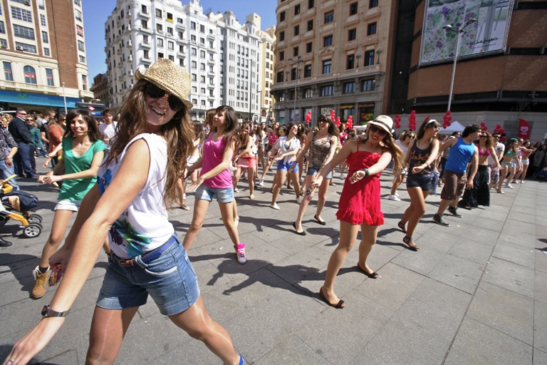 Flashmob Madrid 