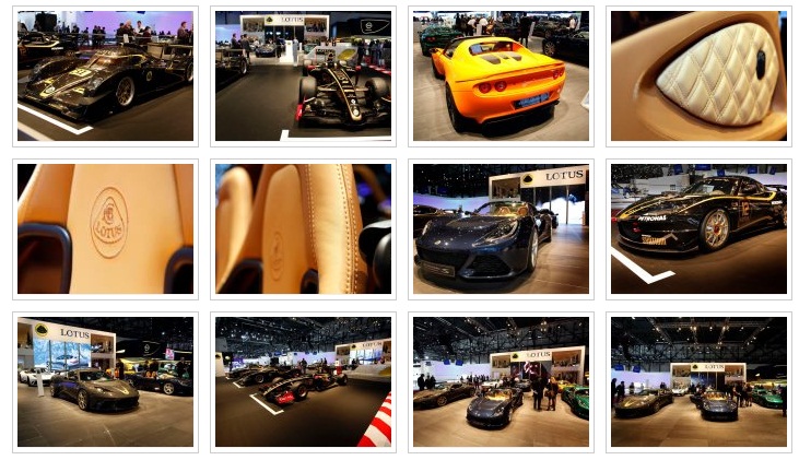 stand de Lotus en la pasada edición del International Motor Show de Ginebra