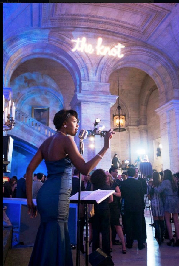 gala de la revista The Knot, en la New York Public Library