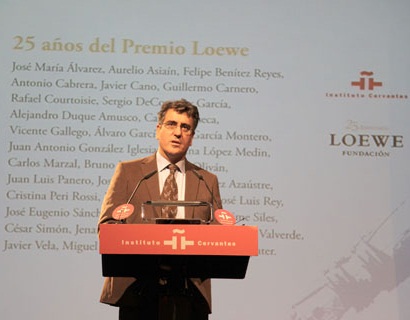 Juan Vicente Piqueras, Premio Loewe 2012 por "Atenas"