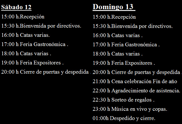 horarios Despedida del Año viejo Ruso en Barcelona.     