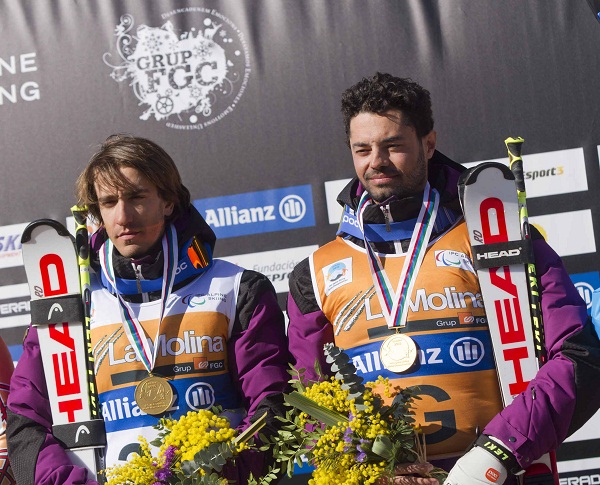 Jon Santacana y Miguel Galindo consiguen su segunda medalla de oro en los Campeonatos del Mundo IPC de La Molina