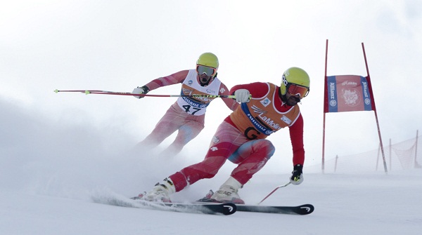 Jon Santacana y Miguel Galindo Crédito Oriol Molas – La Molina.