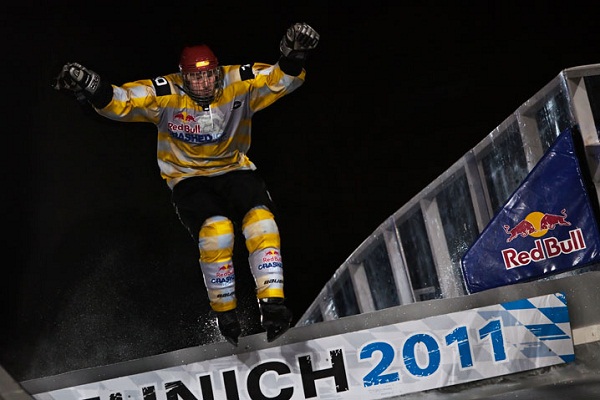 José Antonio Biec, durante su última participación en el Red Bull Crashed Ice en 2011 | Photo: Jörg Mitter © Red Bull Content Pool