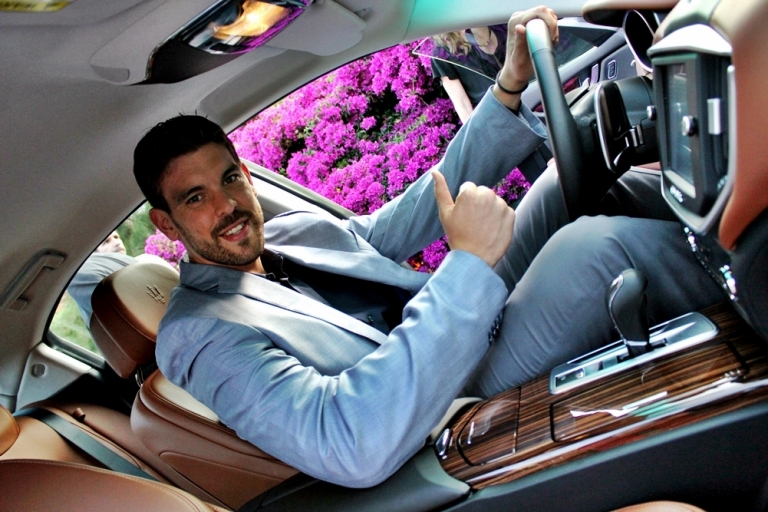 Marc Gasol - Maserati Ghibli - Presentacion Barcelona - Fotografias Luxury News