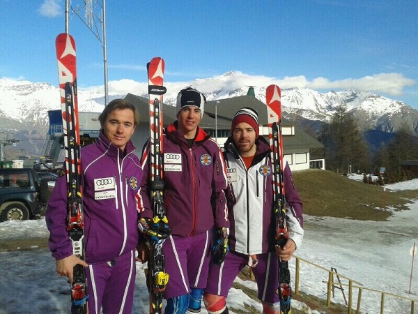 Pol Carreras, Pol Rocamora y Xavier Salarich- FGC - La Molina