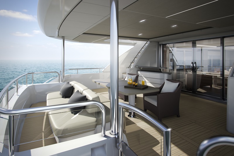 Yate Princess 35M - Princess Yachts barcelona