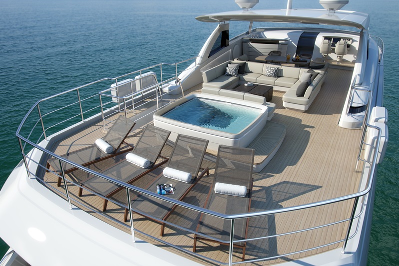 Yate Princess 35M - Princess Yachts barcelona