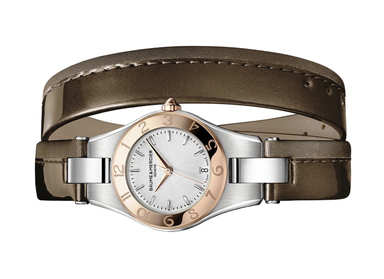 Baume et Mercier Linea Straps chocolate