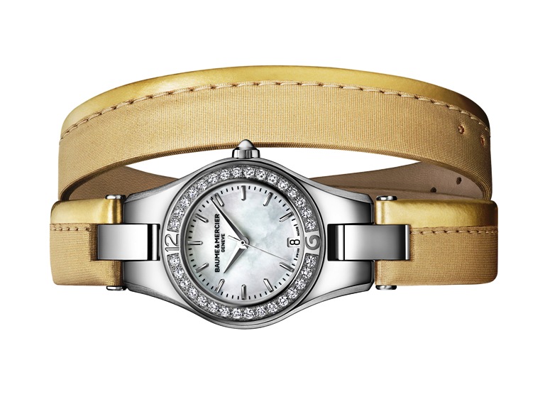 Baume et Mercier Linea Straps golden