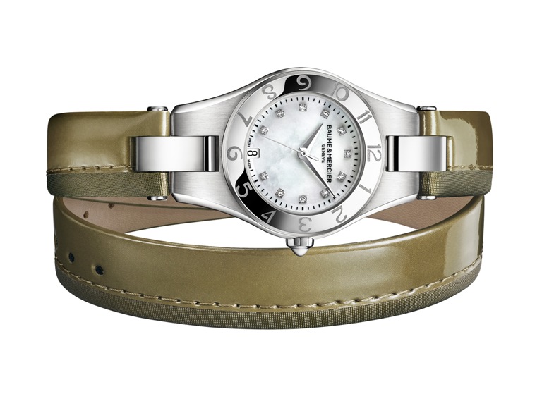 Baume et Mercier Linea Straps olive