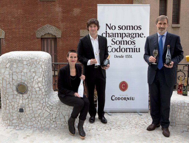 Miriam Ponsa, Jordi Cruz y Javier Pagés - Codorniu