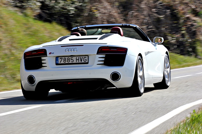 Audi R8 V8 Spyder S tronic, fotografia: www.luxury360.es