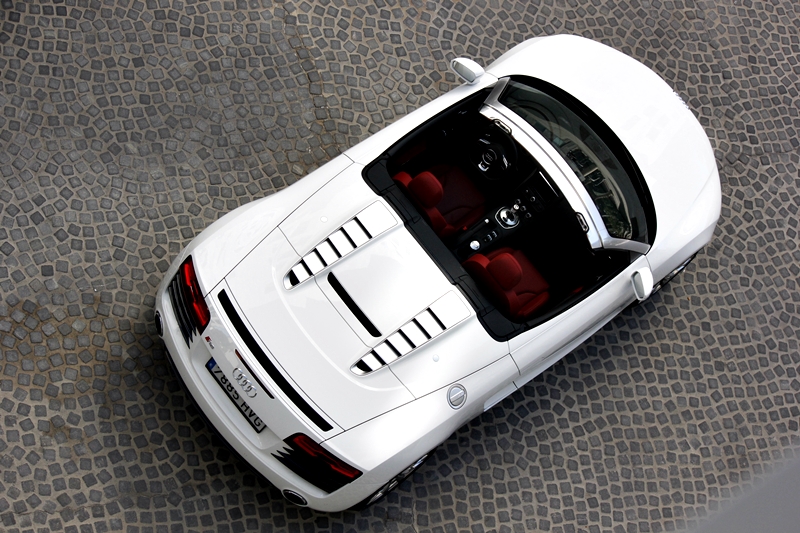Audi R8 V8 Spyder S tronic, fotografia: www.luxury360.es