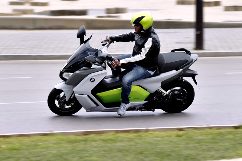 BMW C evolution en Barcelona