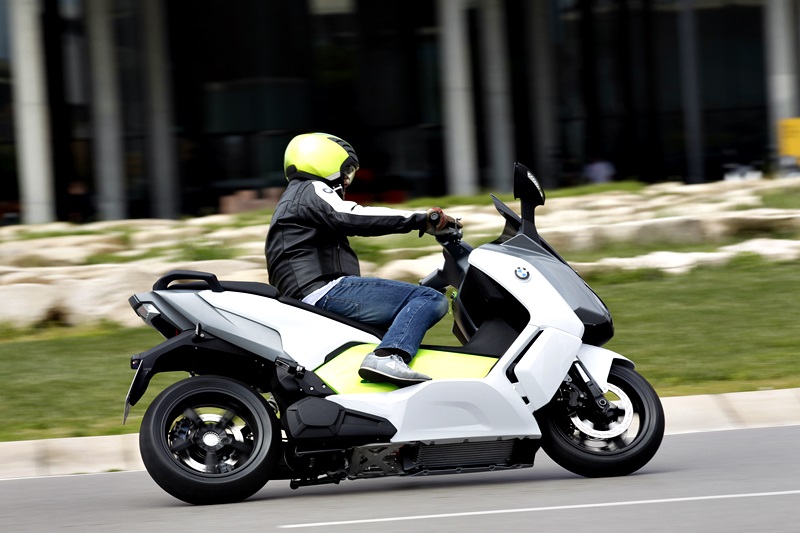 BMW C evolution en Barcelona