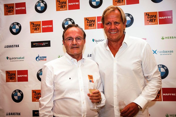 Cena de Armadores con los representantes principales de la Copa del Rey de Vela