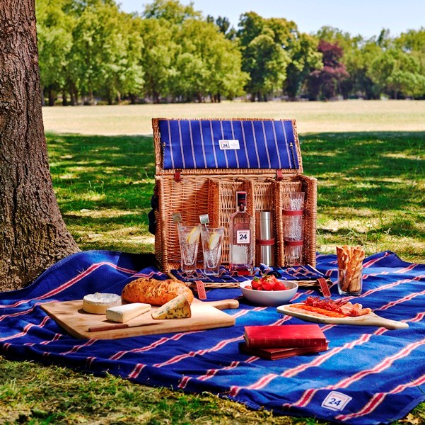 Beefeter y Hackett - Cesta de Picnic 