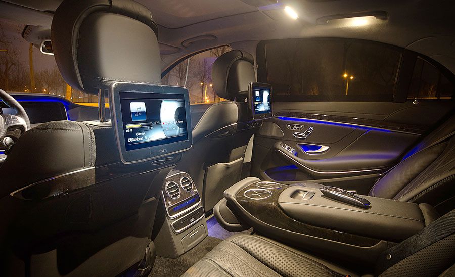 Asientos traseros Mercedes S63 AMG - foto: www.luxury360.es