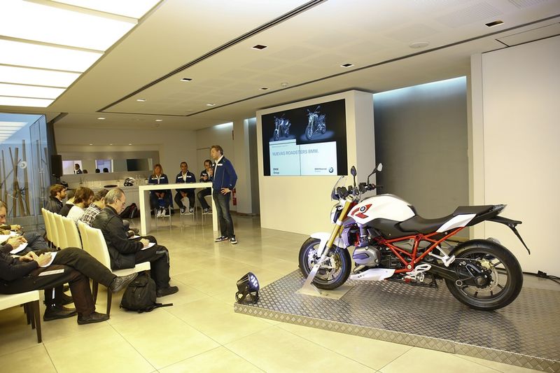 Presentación BMW R1200R y BMW F800R 