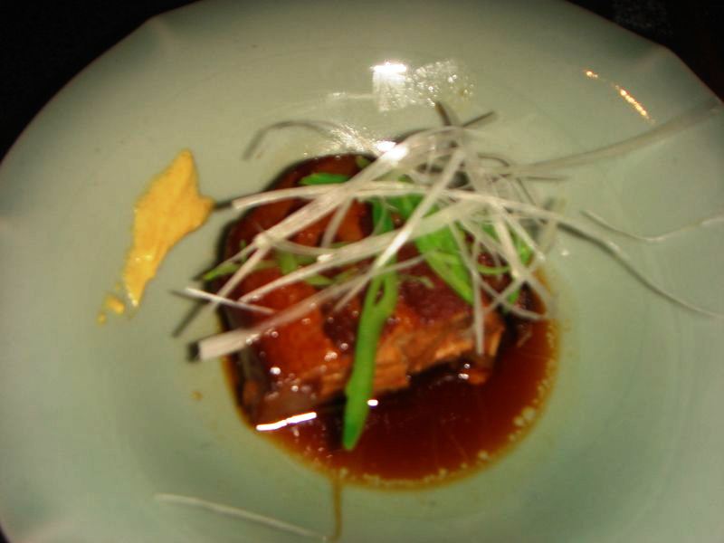 Buta no kakuni ( estofado de panceta de cerdo iberico ) - restaurante shibui